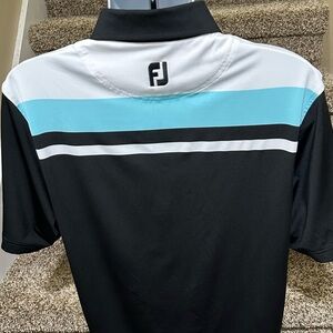 Like new *FJ FootJoy* lightweight wicking casual golf ⛳️ polo shirt - M - wow!